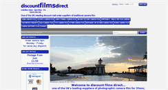 Desktop Screenshot of discountfilmsdirect.co.uk